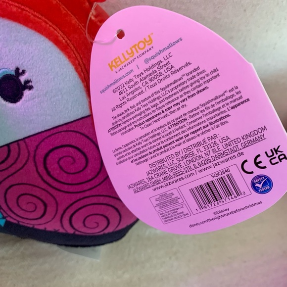 DISNEY SQUISHMALLOWS Jack & Sally 5” The Nightmare Before Christmas NEW w/Tags - Picture 10 of 16